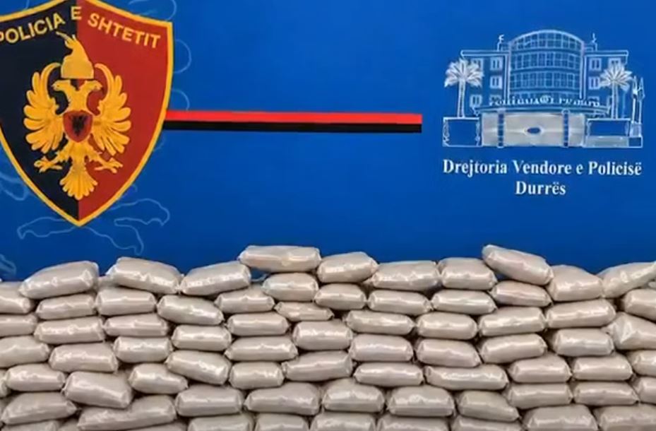 Trafik droge nga Kanadaja/ Durrës, kapen 107.7 kg kanabis me vlerë 1.2 milionë euro. Dy persona në kërkim
