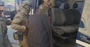 Goditje ndaj grupit të Rrajave/ SPAK aksion me BKH, pamje nga arrestimi i Bledar Çafit në Shkodër