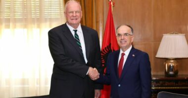 Eric Wendt, ambasadori i ri amerikan në Tiranë/ Presidenca zbardh takimin: Begaj rikonfirmoi partneritetin me SHBA