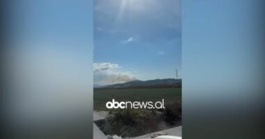Zjarr në Shushicë/ Flakët rrezikojnë tre banesa në Bunavi dhe Grabian, ndërhyjnë zjarrfikësit