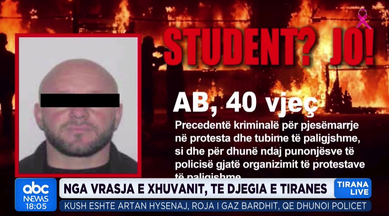 Nga vrasja e Xhuvanit, te djegia e Tiranës/ Kush është Artan Hysenaj, roja i Gaz Bardhit, që dhunoi policët