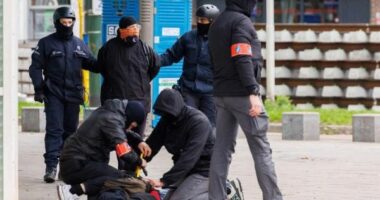 Protesta të përshkallëzuara edhe në Bruksel