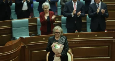 Mesazhi i parë si presidente/ Justina Shiroka Pula: Kosova duhet të ecë përpara si një shtet demokratik