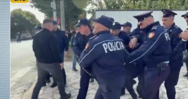 Polici i plagosur, në gjendje stabël/ Mjekët: Operacioni me sukses, ndodhet në reanimacion