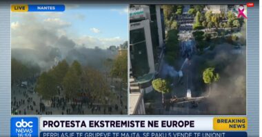 Protesa ekstremiste në Europë/ Përplasje të grupeve të majta në së paku 5 vende të Unionit