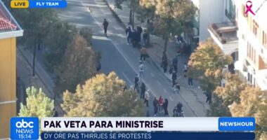 Pak veta para Ministrisë/ Dy orë pas thirrjes së protestës
