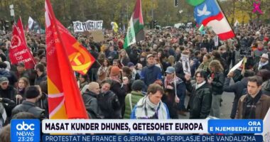 Masat kundër dhunës, qetësohet Evropa/ Protestat në Francë e Gjermani, pa përplasje dhe vandalizma