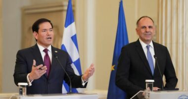 Rubio nga Athina paralajmëron Iranin: Nuk do të keni kurrë armë bërthamore