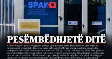 SPAK-u duhet të veprojë vetë
