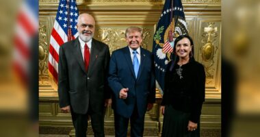 Rama publikon foton me Trump në SHBA/ Ironia e kryeministrit: Kujdes, se dro del që s’është IA