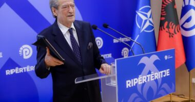 Berisha “shpjegon” zhvlerësimin e euros/ Kreu i PD: Monedha shqiptare ka thyer rekord