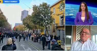 Protestuesit, ‘JO’ deputetëve të PD/ Meçe: Evidentuan falsitetin e gjithë lëvizjeve të Berishës deri më sot