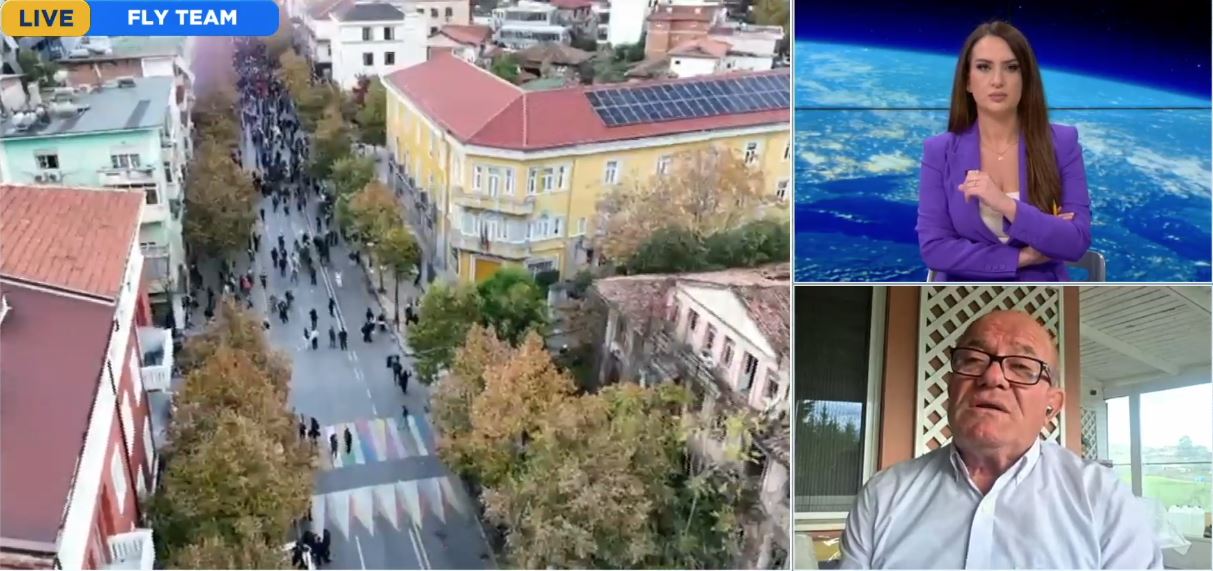  Protesta mbaroi ditën që u ekspozua Berisha   Meçe  Rama është komod kur i del Saliu përballë