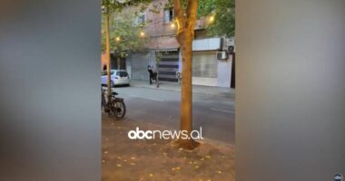 VIDEO/ Pamje të rënda nga rruga ‘Mine Peza’. Polici dhunohet nga protestuesit