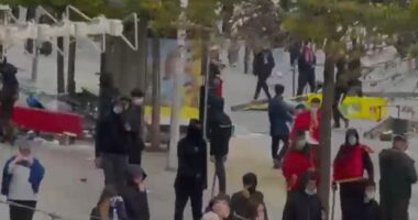 Protesta në Tiranë, arrestohen 56 persona dhe procedohen 97 të tjerë, plagosen 24 policë