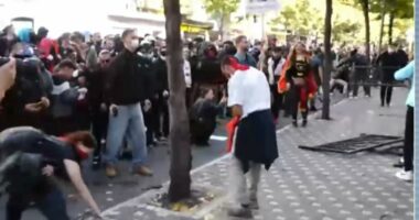 Protesta në Tiranë, 6 të lënduar marrin trajtim në Spitalin e Traumës