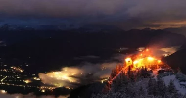 Zjarri përfshin “Folenë e Shqiponjës”, rezidencën e Hitlerit në Gjermani/ Policia ndalon një të dyshuar
