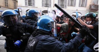 Kaos në Milano, 160 të arrestuar në katër orë/ Protestuesit thyen dyqanet e plaçkitën qytetin