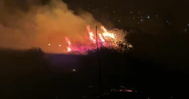 Zjarr i madh në Lezhë, rrezikohen banesat